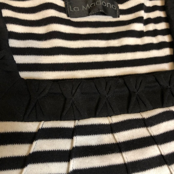 shirt black white tops - Picture 3 of 4